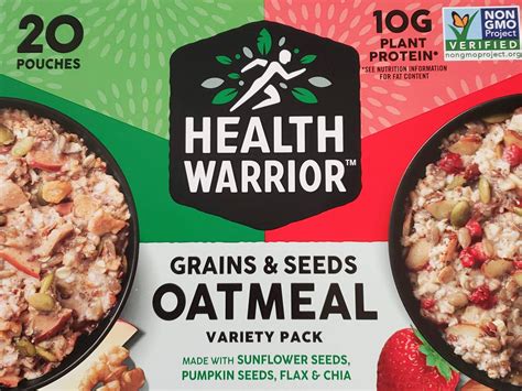 costco health warrior oatmeal.